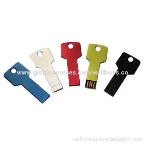 Custom Key Style Pen Drive with 1GB to 32GB Memory Capacity, Customized Colors AcceptedNew